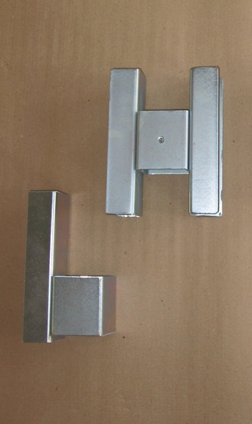Držák podhrabových desek 3D - oboustranný FeZn - 60x40