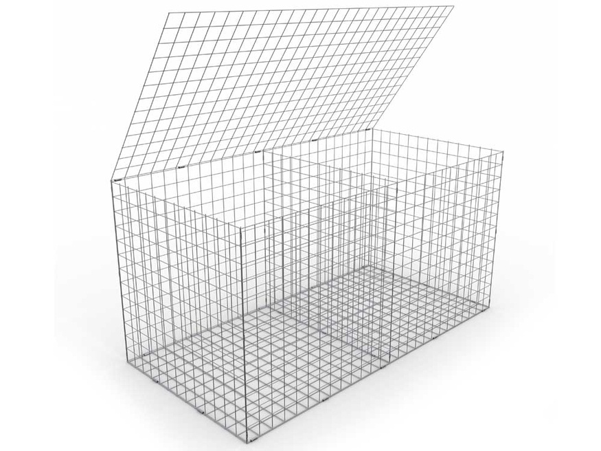 Gabion 2000x1000x1000 mm, oko 100x100 mm