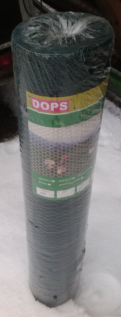 šestihranné pletivo pvc zelené Dops