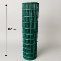 Svařované pletivo poplastované Metuje - zelené - výška 100 cm, oko 100*75 mm, role 25 m