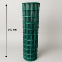 Svařované pletivo poplastované Metuje - zelené - výška 150 cm, oka 100*75 mm, role 25 m 