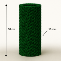Šestihranné pletivo poplast 16/1.0/500/10m