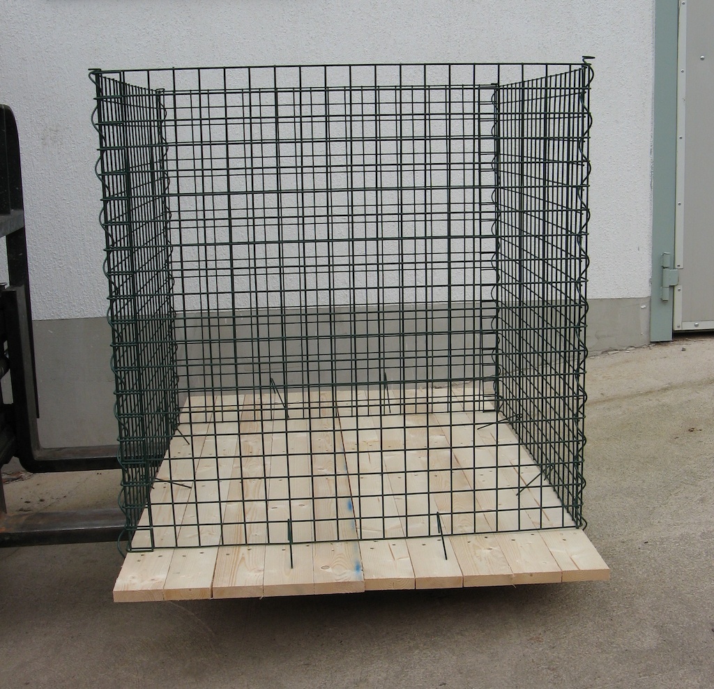 Kompostér zelený 1x1x1m