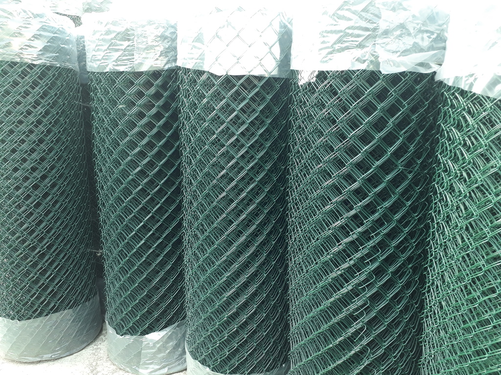 Poplastované pletivo 100 cm, 2.7 mm - zelené