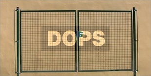 Brána DOPS dvoukřídlá 3150x2000