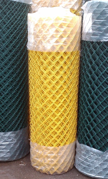 Poplastované pletivo 180 cm, 2.7 mm - barevné (bílá, šedá, antracit, černá, modrá, žlutá) 